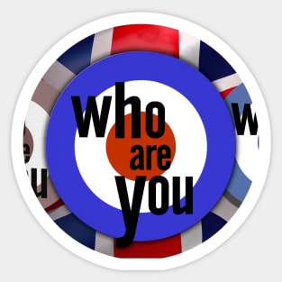 Who Are You logo update Sticker